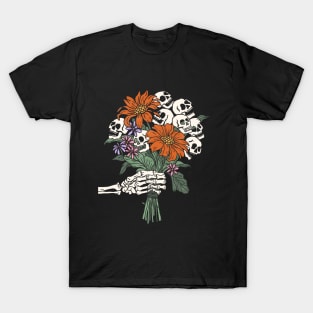 Skeleton Flowers T-Shirt